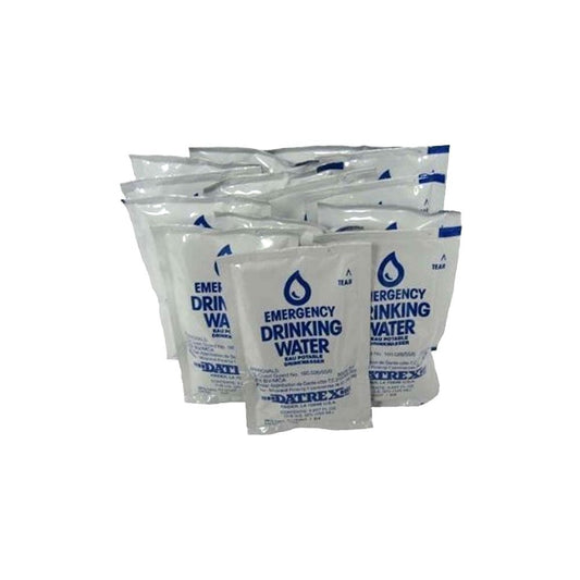 Emergency Water Packet 4.227 Oz - 3 Day/72 Hour Supply (18 Packs) , White