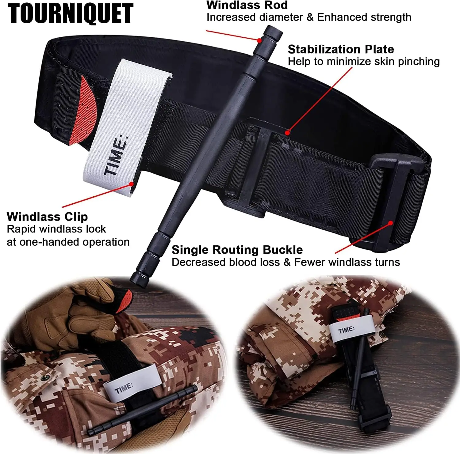 156 piece Survival First Aid Kit Tactical Military Camping Emergency Gear Bag - Image 4