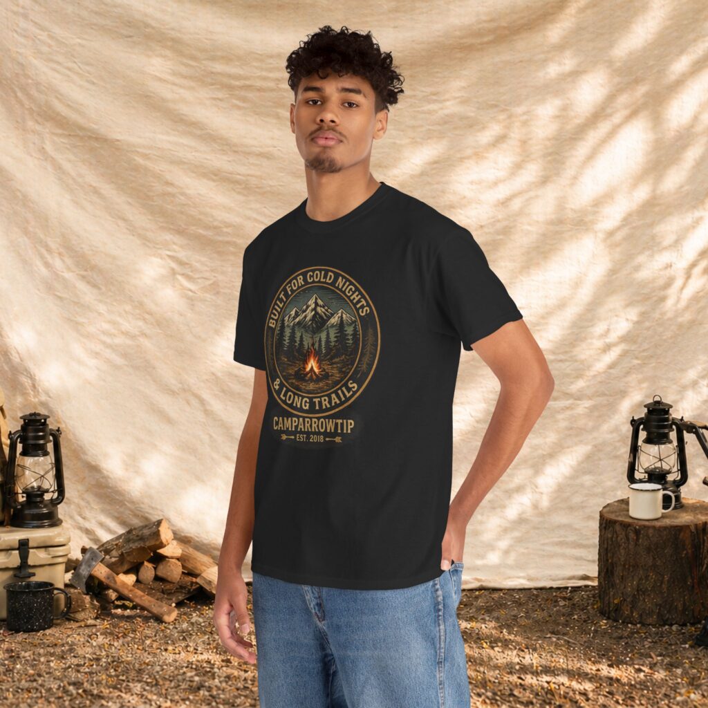 Built for Cold Nights Long Trails Outdoor Tee