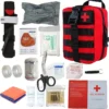 50pcs IFAK Trauma Survival First Aid Kit, Camping Gear Supplies Emergency Survival Kit, Hiking Kit