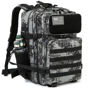 45L Tactical Backpack survival Bag Hunting MOLLE Backpack GYM For Men EDC Outdoor Hiking Rucksack Witch Bottle Holder