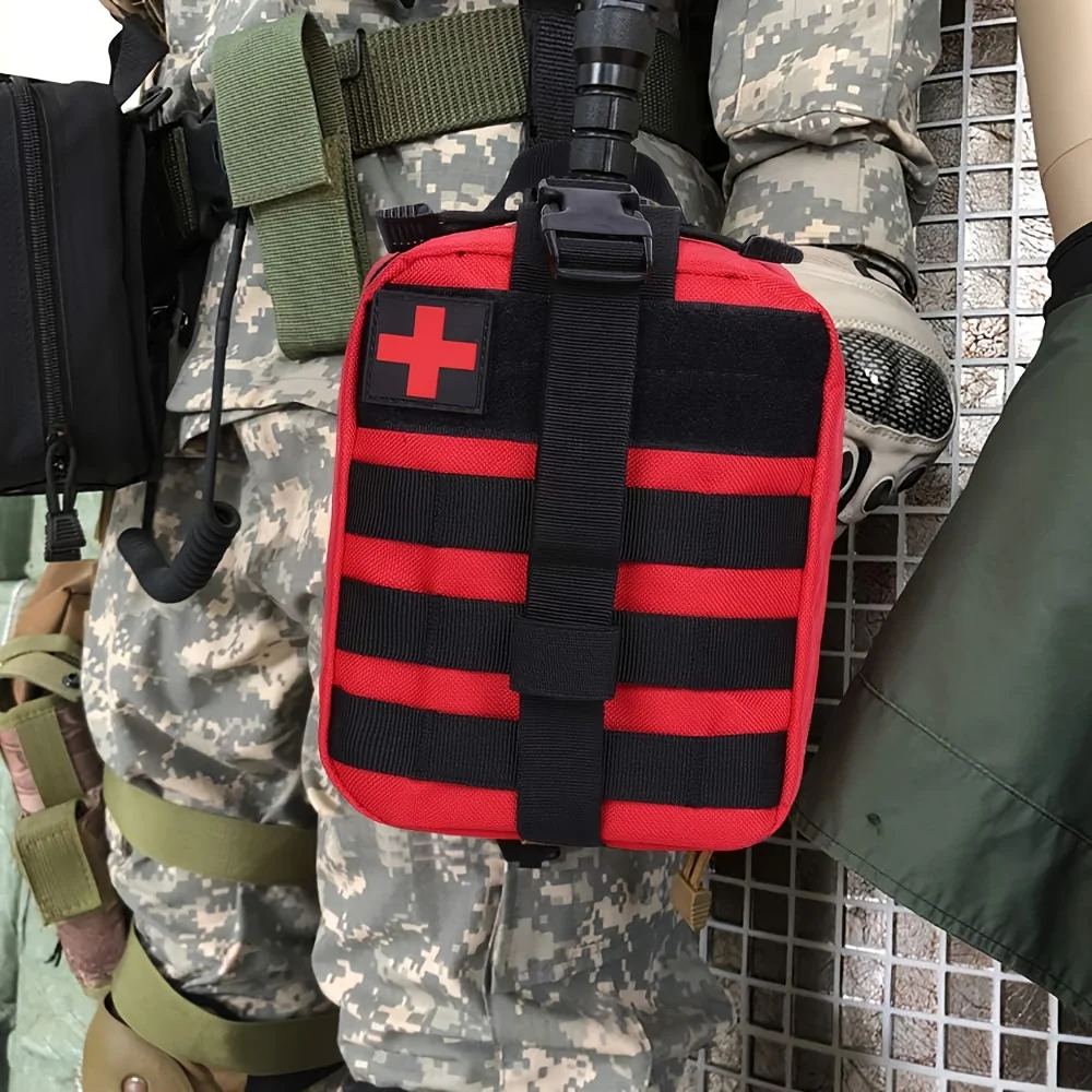 205pcs Universal First Aid Kit for Home, Travel, Outdoor & Emergency. Compact & Complete. Fast Delivery! - Image 3