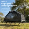 Single Person Camping Cot Tent Portable Sleeping Tent for Hiking Picnic with Mosquito Net Outdoor Survival Gear