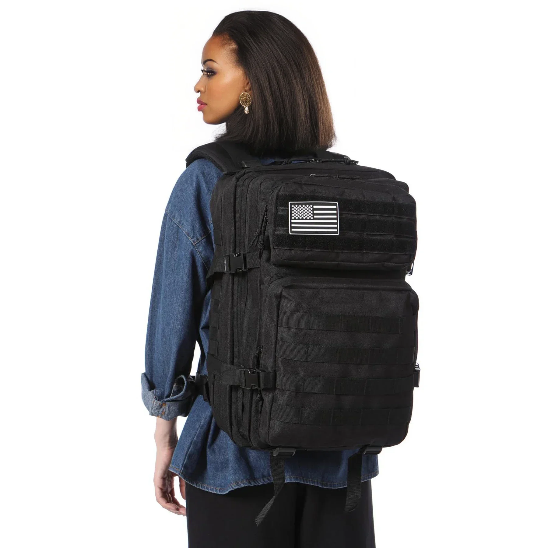 25L/50L Tactical Backpack Molle Bag Outdoor Bags Backpack for Hiking Camping Trekking Hunting Fishing GYM Bags Backpacks - Image 6