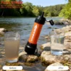 Emergency Portable Water Purifier for Hiking - Survival , Fast Purification, Safe for Natural Water, On-The-Go Essential Gear