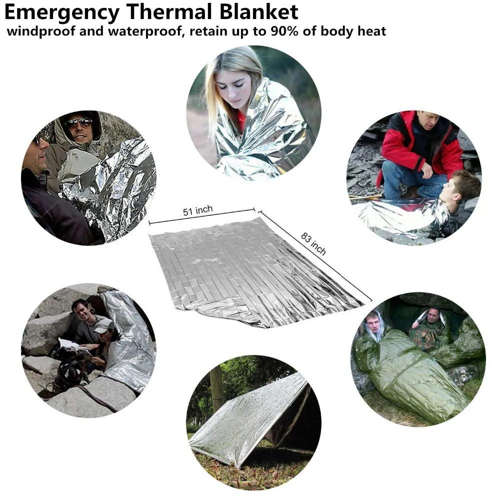 38-in-1 Survival First Aid Kit Tactical Military Camping Emergency Gear Bag - Image 6